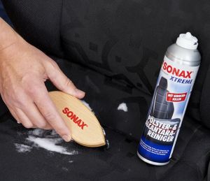 CHAI XỊT VỆ SINH LÀM SẠCH VẢI NỈ VÀ KHỬ MÙI DẠNG BỌT SONAX ALCANTARA 206141 250ML