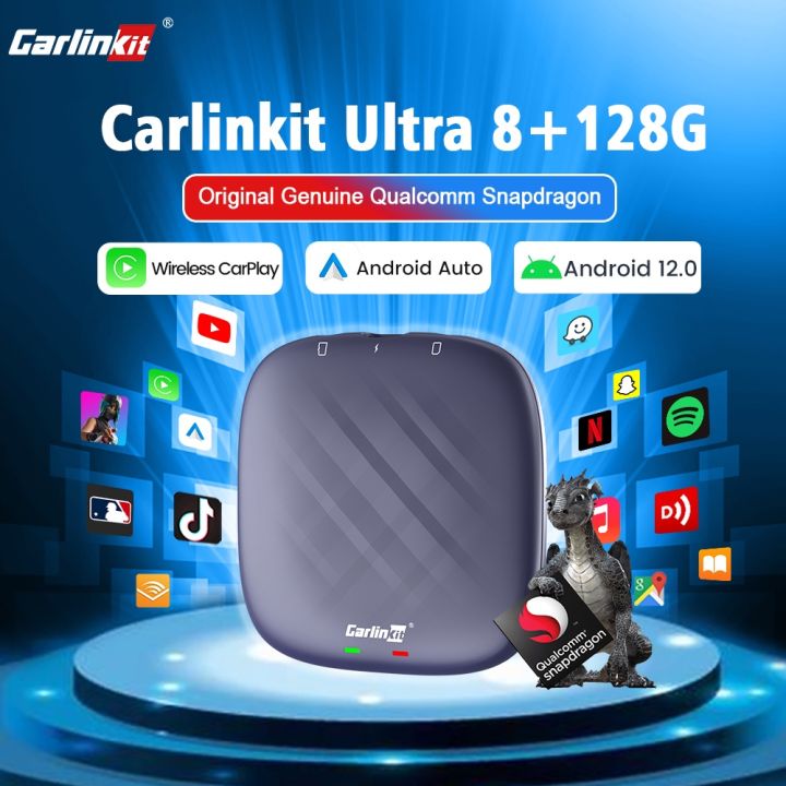 Carlinkit CarPlay Ai Box Plus Android 12 Wireless CarPlay Android Auto ...