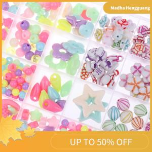 Madha 1 Set Creative Loose Spacer Beads Making Bracelet Necklace 10 24 Grid Girl Jewelry Kit Toy DIY Handmade Beaded Childrens Toys Gift