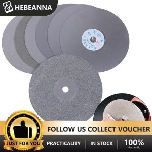 hebeanna 6" 150mm coated flat lap disc jewelry polish grinding wheel 80~3000#