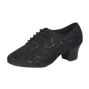 IELGY New Flash Latin Dance Low-top Soft-soled Womens Dance Shoes Breathable Loafers