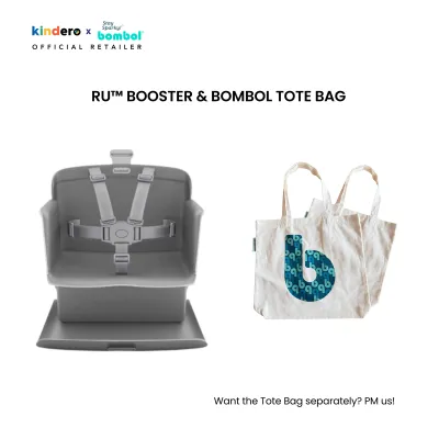 Bombol Ru Booster - Lightweight Foldable Easy-Clean Booster Chair for Toddlers & Preschoolers