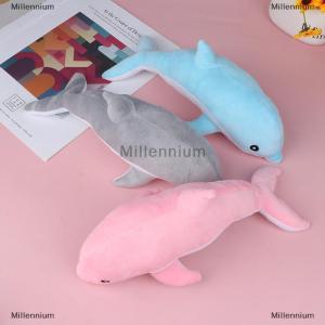 [COD] Millennium Đồ chơi nhồi bông hình cá heo đáng yêu mới 30cm Búp bê thú nhồi bông mềm dễ thương Đồ trang trí sofa