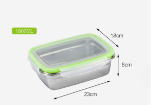 (HÀNG CHUẨN XỊN) COMBO 3 HỘP ĐỰNG thức ăn (550ml 850ml 1800ml) INOX 304 dùng để bảo quản phân chia thực phẩm tiện lợi - hộp inox