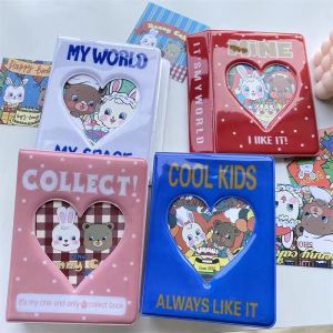 สมุดอัลบัมรูป อัลบั้มภาพ อัลบั้มใส่รูปโพลาลอยด์ สำหรับเก็บโลโมการ์ด 64 ช่อง