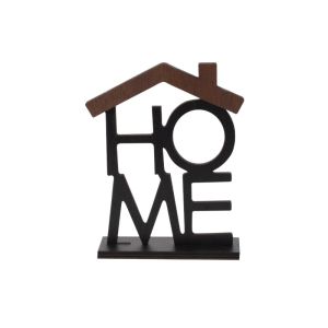 XIJIBAN Wooden Home Ornament Small House-Shaped Home Decor Home Series Ornament Decorative Touch Housewarming Gift Desktop Counter Decoration Living Room