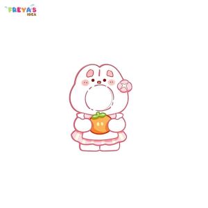 FR-A93 Kartu Ucapan Permen Lolipop Motif Kartun Lucu Greeting Card Lollipop / Gift Card Birthday