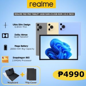 Pad Pro Tablet 10.5 inch 16+512GB Large Display Ultra Slim Design Learning Android Tablet