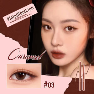 [NEW ARRIVAL]PINKFLASH#InfallibleLine Hyperfine Smooth Gel Eyeliner High Pigmented Multiple Colors Smudge-proof Breakup-proof Waterproof Long-lasting