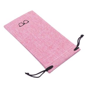 NOVELLEO Smooth Surface Sunglasses Phone Bag Acceaaories Glasses Box Glasses Bags Glasses Storage Draw Bags Sunglasses Bag