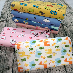 Gối cao su nonGối nhỡ cho bé từ 2 đến 10 tuổi chất liệu cao su non tổng hợp vải cotton thấm hút mồ hôi tốt