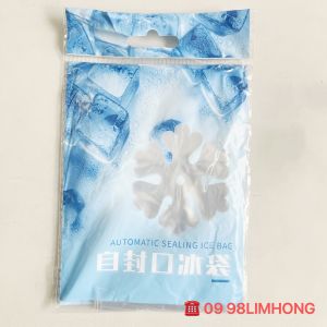 1Pack 10Pcs Plastic Disposable Ice-Making Bags Ice Cube Tray Mold DIY Drinking Tool