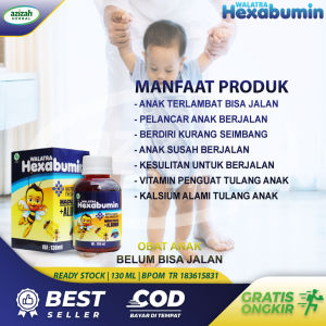 Obat Anak Susah Berjalan Anak Belum Bisa Jalan Susah Berdiri Badan Tidak Seimbang Terlambat Berjalan Kaki Anak Lemas Penguat Tulang Kaki Anak Obat Anak Terlambat Bisa Jalan HEXABUMIN Madu Anak Asli