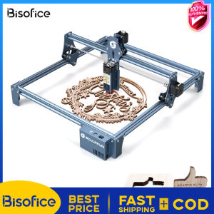 SCULPFUN S9 Laser Engraving Machine Ultra-thin Laser Beam Shaping Technology High-precision Wood Acrylic Laser Engraver Cutting Machine 410x420mm Engraving Area Full Metal Structure Quick Assembly Design