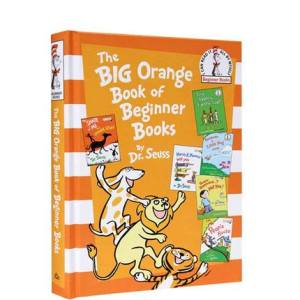 สมุดส้มใหญ่ของหนังสือปกแข็งเริ่มต้น-สมุดวาดภาพระบายสีสำหรับเด็กโดยหนังสือภาษาอังกฤษดั้งเดิม Dr.seuss