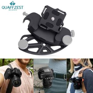 Camera Waist Belt Clip Durable and Practical Metal Backpack Holster Strap Clamp For Gopro 10 9 SLR Camera Convenient and Fast