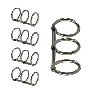 5 Pcs 3 Nhẫn Kim Loại trang rời Chất Kết Dính Cuốn Sách Nhẫn Chất Kết Dính Nhẫn Snap Chia Bản Lề Cho sổ tay nhật ký Album Ảnh
