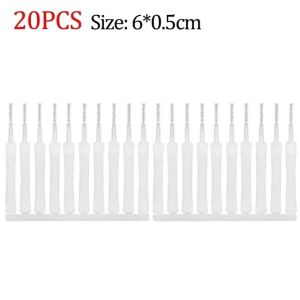 Dizoey 10-50 cái vòi hoa sen bàn chải làm sạch đầu vòi sen chống tắc nghẽn Nylon Bàn chải máy tính thiết bị vệ sinh bàn phím điện thoại lỗ bụi dụng cụ vệ sinh