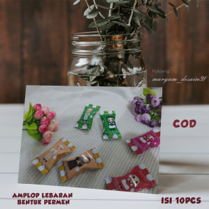 100 pcs Amplop lebaran bentuk Permen/ amplop lebaran murah/ amplop kekinian 2024