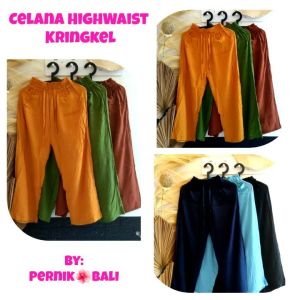 Celana HW HighWaist Kringkel PernikBali