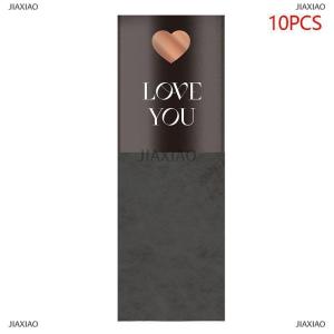 [COD] JIAXIAO 10pcs Single Rose Sleeves Flower Wrapping Bag Bouquet Packaging Bags Clear Cellophane Floral Wrappers For Valentines Day