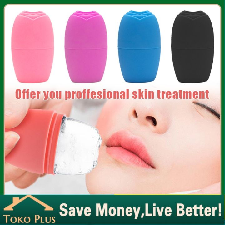 Ice Facial Massager dan Ice Facial Roller Wajah untuk Kulit Lebih Kencang dan Kencang: Alat Pemijat Wajah 3D Mengencangkan Kulit Wajah Es Face Lift Mengurangi Jerawat Mengecilkan Pori-pori Pijat Ice Roller Face Masker es batu