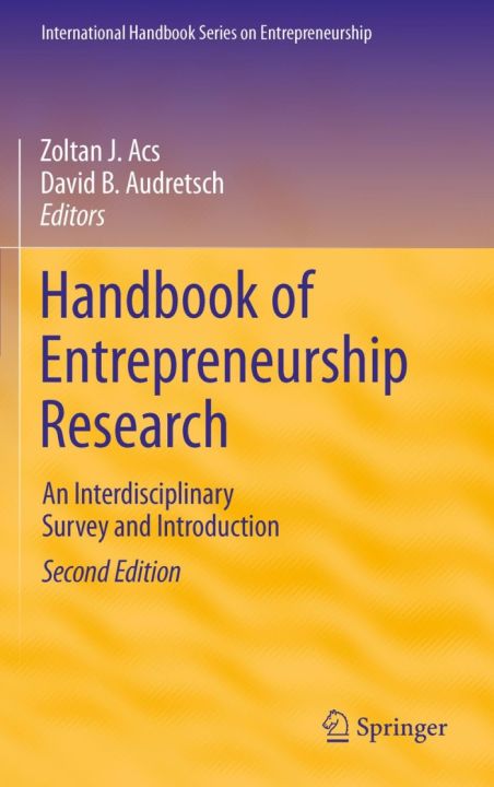 buku Handbook of Entrepreneurship Research | Lazada Indonesia