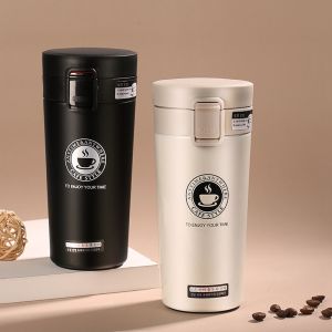 ANGY Double Wall Stainless Steel Premium Water Bottle Travel New Thermocup Tumbler Cups Coffee Mug Vacuum Flask