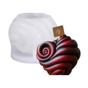 Multipurpose Silicone Soap Molds Heart Shape Silicone Molds For Art Craft Handmade Soap Home Decoration