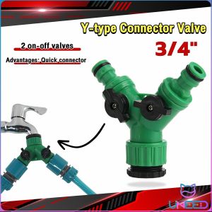 Need. Garden hose distributor Y-type watering connector distributor Outdoor faucet sprinkler