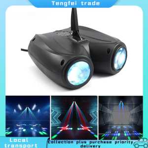 RGB LED double head airship Moon flower light Home entertainment DJ/Disco/KTV/Party party Disco light