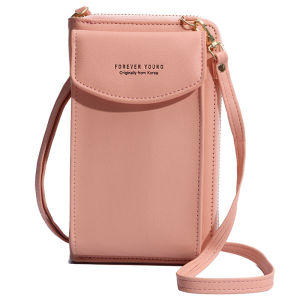 Dompet Pocket Tempat Hp Wanita Selempang Korean Style Aesthetic Premium Kekinian Model Import Baru