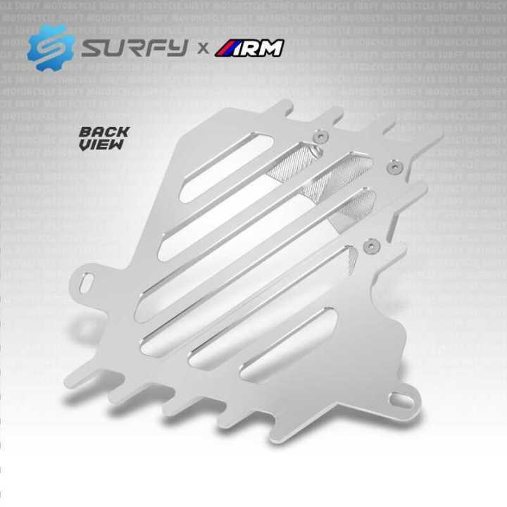 ARM%20Radiator%20Cover%206061-T6%20Aluminum%20CNC%20Heavy-Gauge%20Airflow%20Design%20For%20Nmax%20Aerox%20%20V1.V2.V3%20Aerox%20With%20Bolt%E3%80%9024%20hours%20Delivery%E3%80%91COD%20-%20Image%207