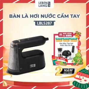 Bàn là hơi nước LEBENLANG LBL5287 công suất 1200W mặt là phủ gốm làm nóng nhanh trong 35s bảo hành 2 năm – hàng chính hãng