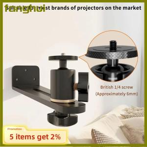 fanghui Portable Projector Bracket 360° Rotatable Wall Mount Beamer Holder Universal 1 4 Screw For XGIMI JMGO Dangbei Projector Stand