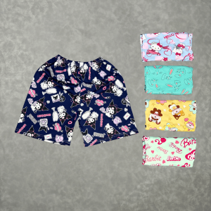 Kids Cotton Shorts Comfortable Pantulog Pang Bahay for Boys & Girls