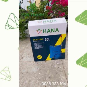 BÌNH XỊT ĐIỆN 20L HANA 12V8AH 12V12AH 1 BƠM HOẶC 2 BƠM PHUN KHỬ KHUẨN TƯỚI CÂY