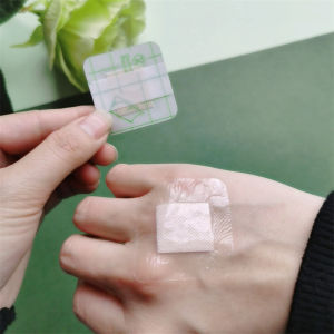 100pcs  Adhesive Wound Dressing Hypoallergenic Non-woven Adhesive Band Aid Bandage Waterproof