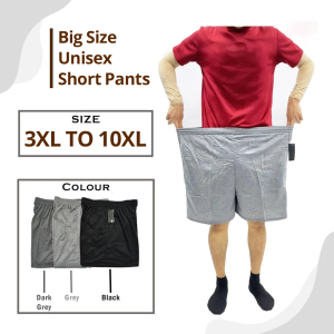 Short pants plain plus size 3xl to 10xl (100% cotton)