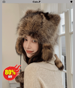 แม่แม่ เด็กดูแลหูดูแลหูฤดูหนาวหมวกแรคคูนหมวกเพื่ออุ่นเครื่องผู้ปกครอง หูเด็ก หมวกป้องกัน