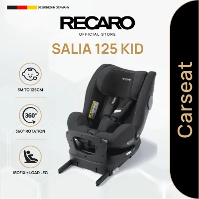 Recaro Salia 125 Kid Car Seat | 360 Rotation | Isofix Car Seat | 3 Months- 125cm | (ECE R129/03)