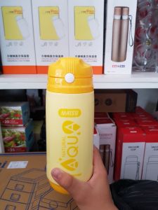 Bình nước học sinh có ống hút Matsu Duy Tân 500ml