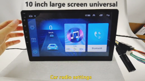 Android 10.1 Car Radio for 10.1 Inch 2 + 32GB Universal Car Player GPS Navigation 2 DIN Touch Screen + Camera 10.1 Google Android Tablet - Lazada