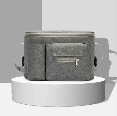 Baby Upgraded Stroller Bag Nappy Diaper Bag Storage Bag Carriage Hanging Accessories Organizer Compartment Mummy Bag