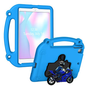 New Motorcycle Stand EVA Kids Tablet Case for MI Pad 5 Pro MI Pad 6 Pro Redmi Pad SE 11.0 Redmi Pad 2 pro 12.1 poco pad m1 Redmi pad 2 9.7 2026 poco pad c1 9.7 Lenovo Tab M11 Xiaoxin Pad 2024 Tab K11 11.0 (TC99)