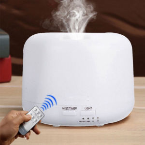 HUMIDIFIER REMOT BLUETOOTH 7 WARNA LAMPU AROMATHERAPY ELEKTRIK