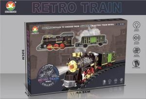 Big Set Electric Railway Train Toys With Smoke Effect Railway Playset Track Toys Mainan Kereta Api 火车玩具