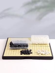 Flying Chess Five-piece Go Magnetic Large Children Beginner Chessboard Set Portable Student High Durability Portable Home Living High Quality Ready Stock Murah Malaysia
