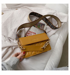 Sampai7an T219 / Tas Selempang Wanita Model Handle Rantai Bahan Kulit PU Sling Bag Cewek Kekinian Kasual Style Women Shoulder Bag Trendy Korean Elegant Fashion / COD