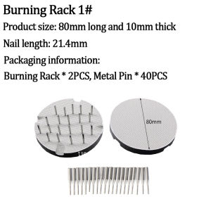 Dental Ceramic Metal Pin Burning Rack Honeycomb Firing Tray Burning Rack Tray Porcelain Stove Accessories